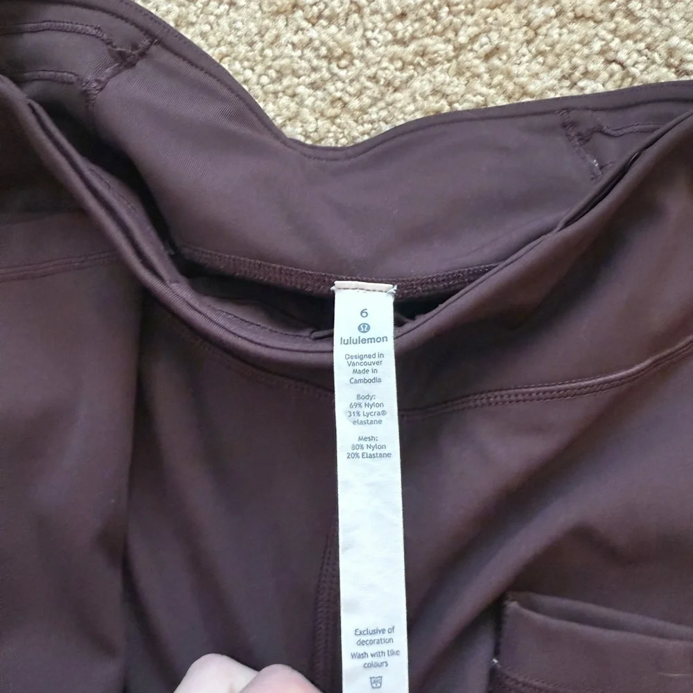 Lululemon Marron Leggings